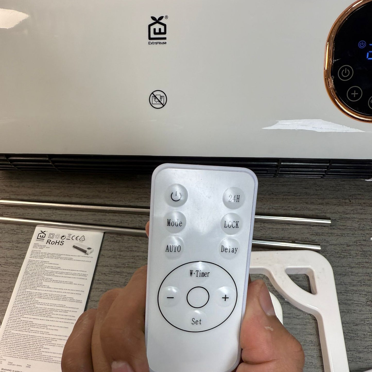 JL Niva Wall Mounted Heater (Model LPT-5601A)