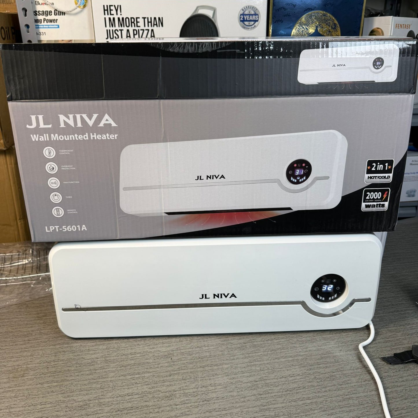 JL Niva Wall Mounted Heater (Model LPT-5601A)