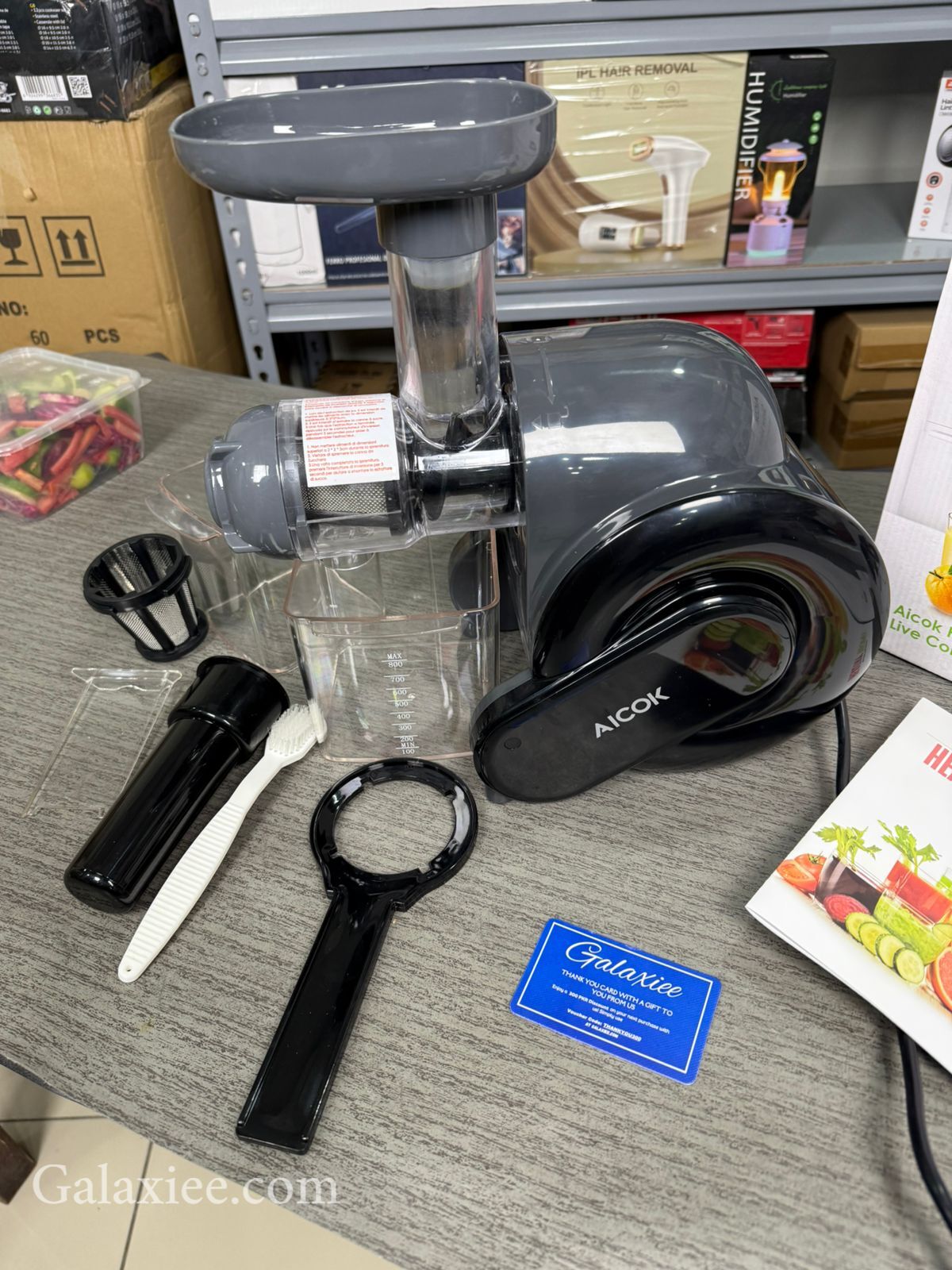 AICOK Slow Juicer German-Lot Imported | 1000W Pure Copper Motor,AMR519