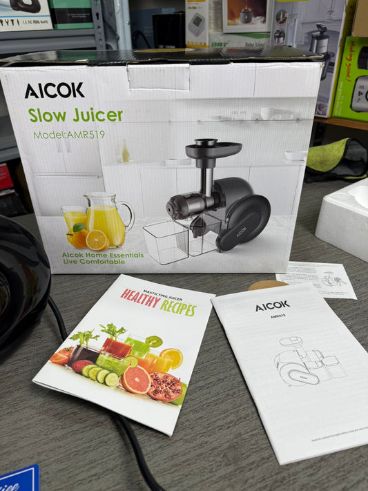 ICOK Slow Juicer German-Lot Imported | 1000W Pure Copper Motor, Two Speed Levels