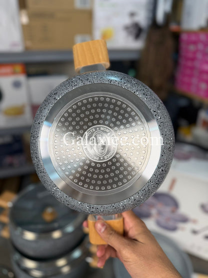 German Lot Bakhshie 13-Piece Granite Cookware Set | Heavy-Duty Non-Stick | Premium LOT Import