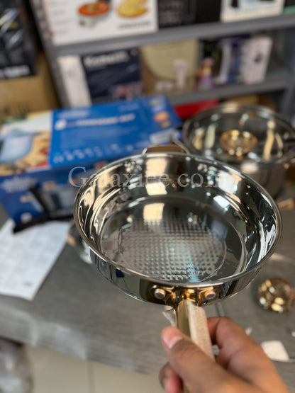 German Lot Peterhof 8-Piece Stainless Steel Cookware Set | Premium PH-Series