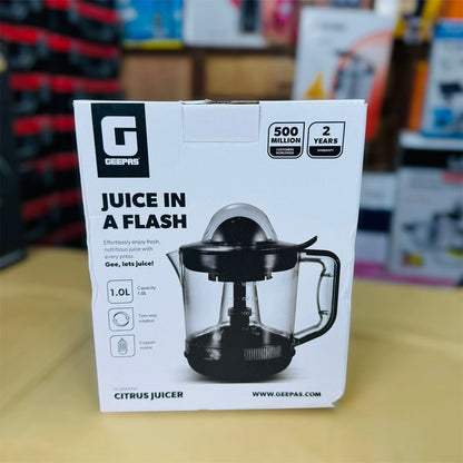 Geepas Citrus Juicer GCJ9900 – 1.0L Large Capacity, Two-Way Rotation