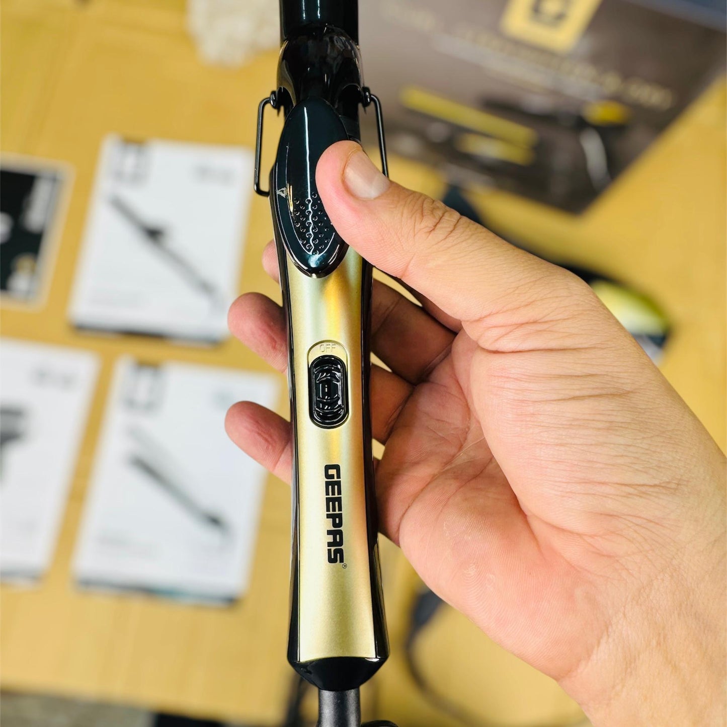 3-in-1 Hair Dryer, Curler & Straightener Combo – Complete Styling Kit for Fast Drying, Straightening & Curling