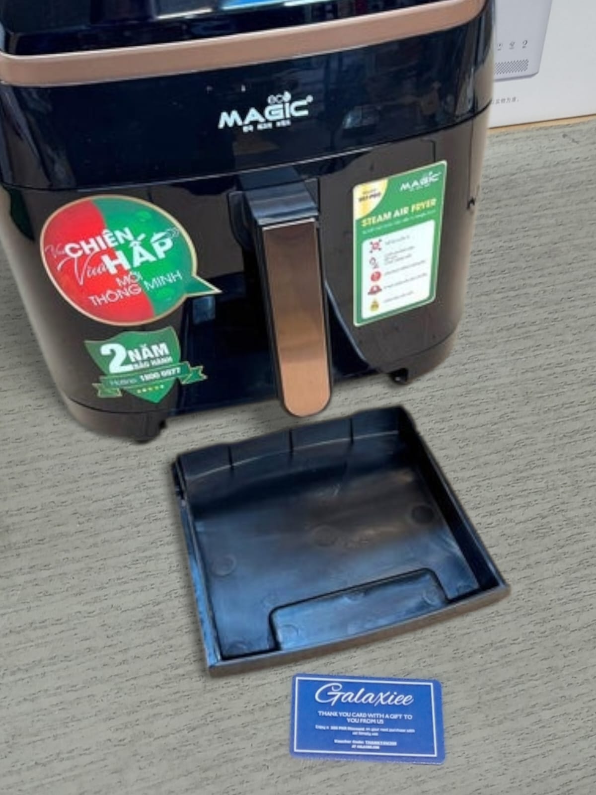 Magic 7L Steamer & Air Fryer – Dual Steam & Air Fry Function, Large Capacity