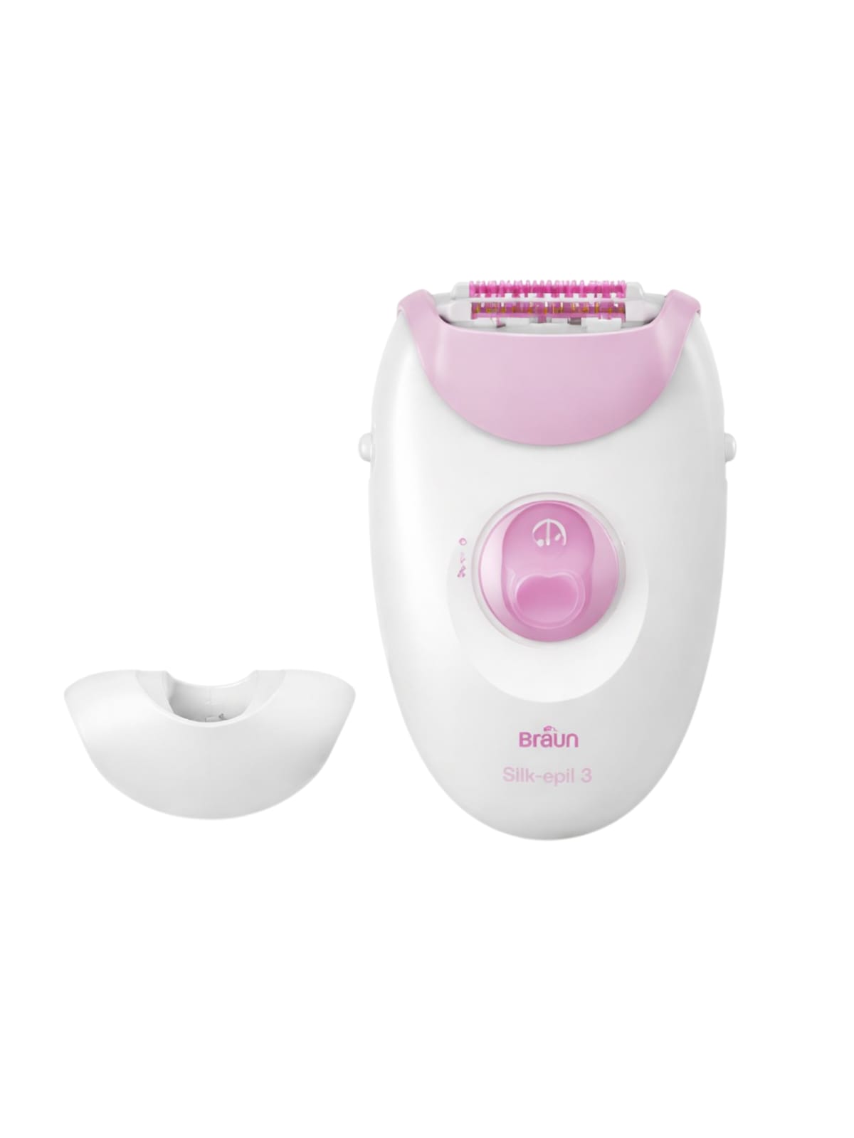 Braun Silk-épil 3 Epilator – 3-in-1 Grooming Kit with SmartLight & Massage Rollers