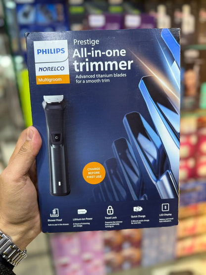 Philips Norelco Multigroom Prestige All-in-One Trimmer with Titanium Blades