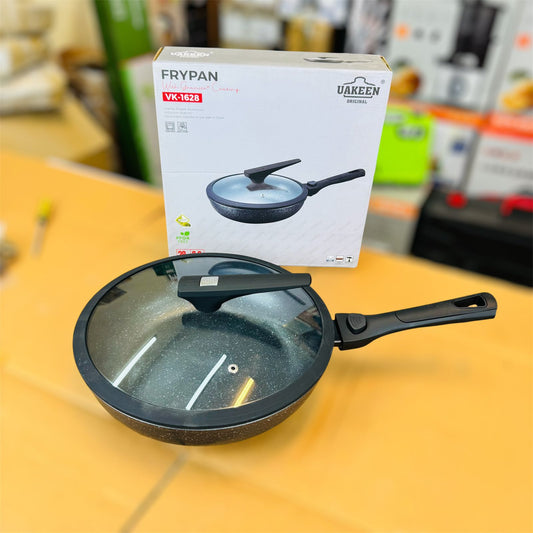 Uakeen Germany VK-1628 Granite Fry Pan 28cm – Detachable Handle, Induction Base (3.3L)