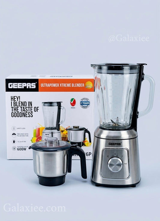 Geepas GSB44036P 600W Ultrapower Xtreme Blender with Grinder