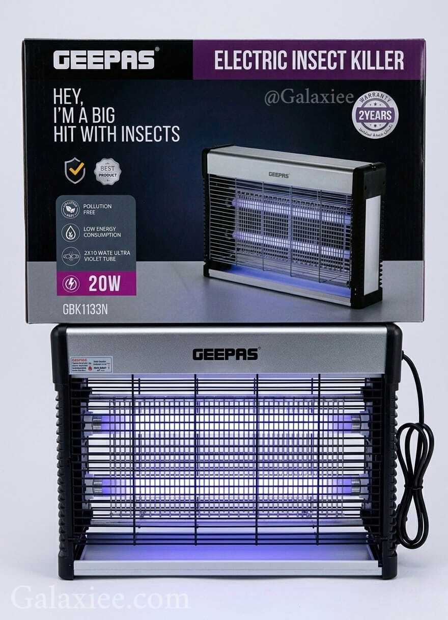 Geepas GBK1133N Electric Insect Killer 20W Indoor | Galaxiee