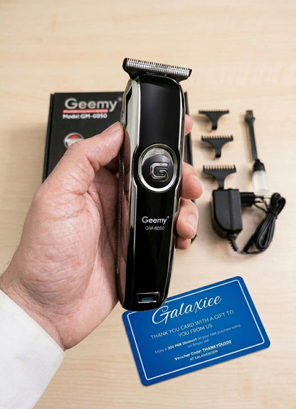 Geemy GM-6050 Cordless Hair Clipper & Trimmer