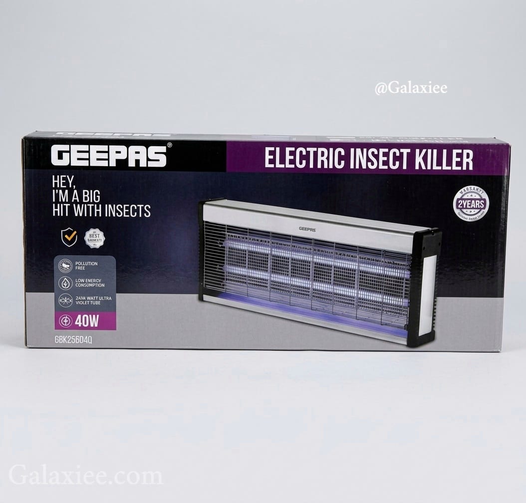 Geepas GBK25604Q Electric Insect Killer 40W High-Power | Galaxiee