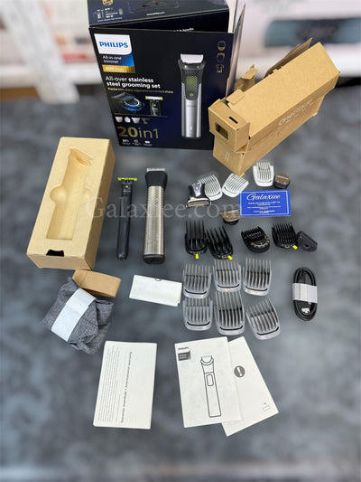 Philips 9000 Series 20-in-1 Trimmer OneBlade Grooming Kit Galaxiee