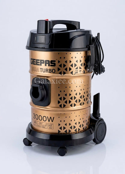 Geepas GVC19063P Drum Vacuum Cleaner 2800W Ultra Turbo | Galaxiee