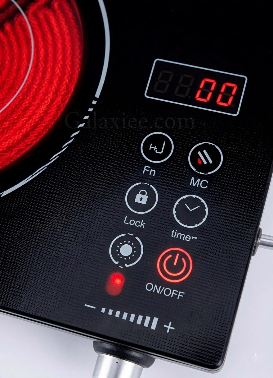 Geepas GIC6920P Infrared Cooker 2600W Touch Control | Galaxiee