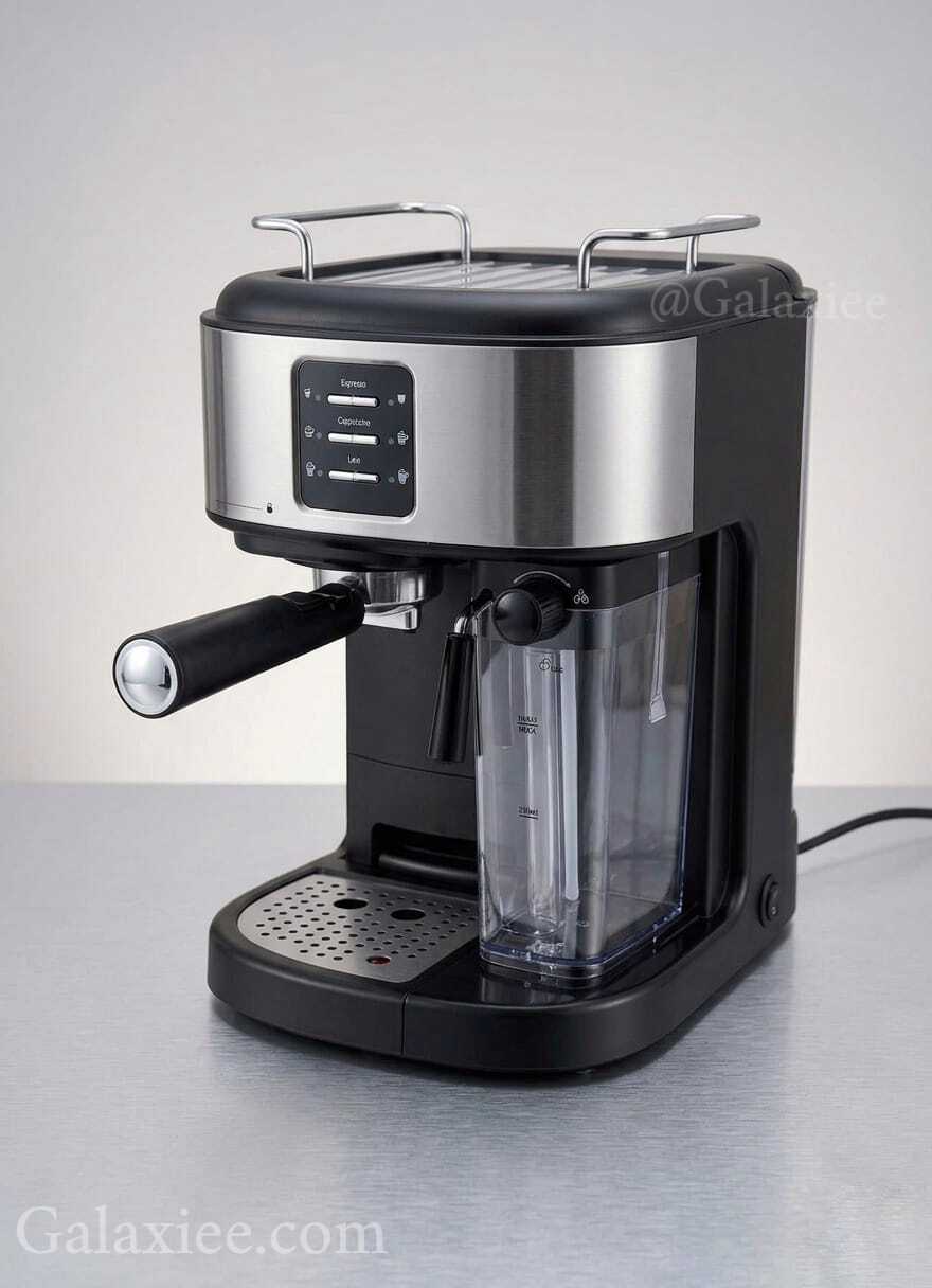 Geepas GCM1215SA 20 Bar Espresso & Cappuccino Maker | Galaxiee