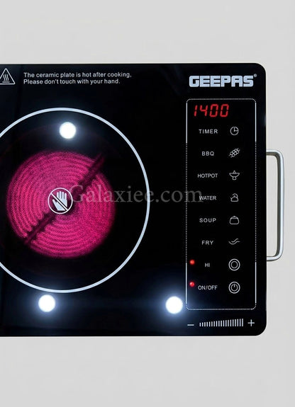 Geepas GIC6924P Infrared Cooker 2800W Digital | Galaxiee