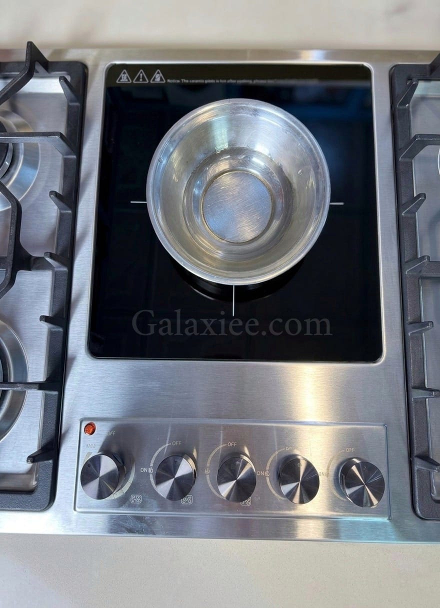 ML-8650 Hybrid 2-in-1 Gas Electric Built-in Hob | Galaxiee