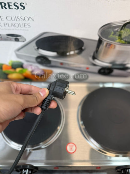 Progress UK Lot Double Electric Hot Plate 2500W | Galaxiee