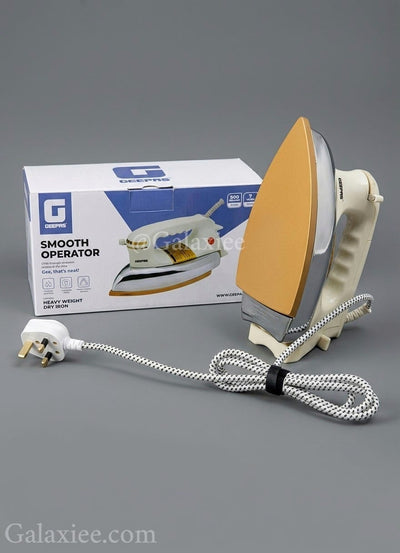 Geepas UK Lot Smooth Operator Dry Iron Ceramic | Galaxiee