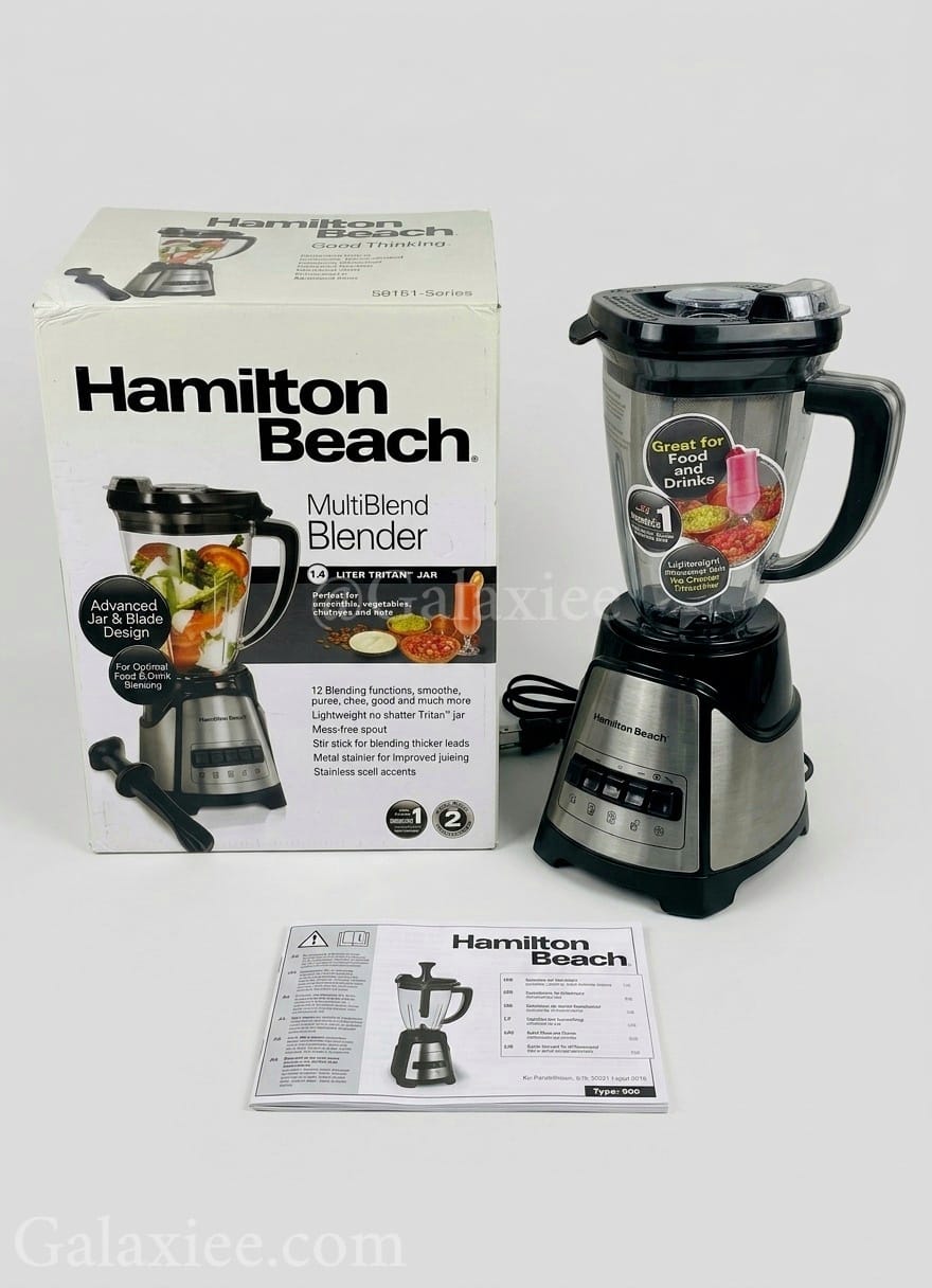 Hamilton Beach 58151 MultiBlend Blender 1.4L | Galaxiee