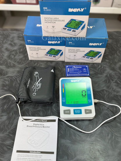 Babyly BL-8033 Digital Blood Pressure Monitor | Galaxiee