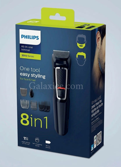Philips 3000 Series 8-in-1 Trimmer Beard Grooming Kit Galaxiee