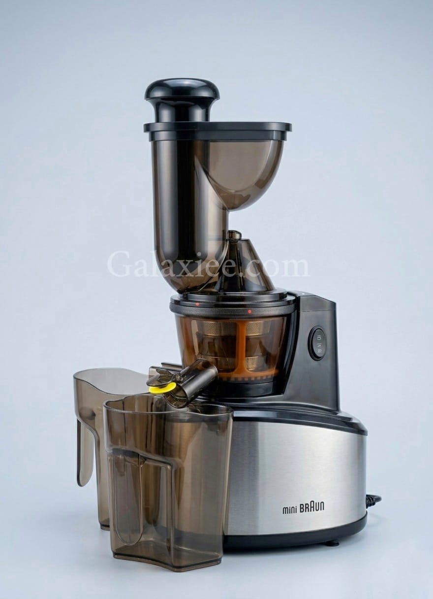 Mini Braon SJ-60 Slow Juicer Vertical Cold Press Juicer Galaxiee