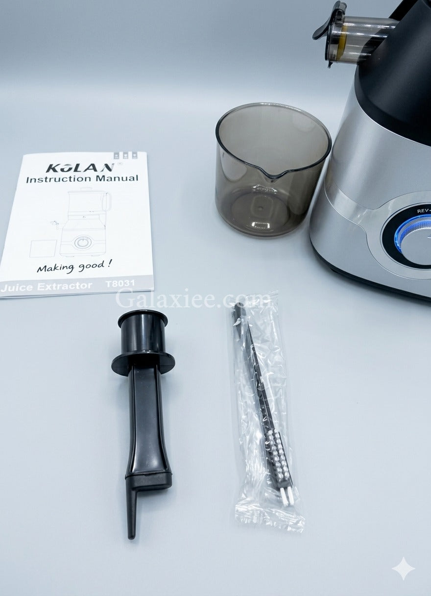 Kolax 79321 Cold Press Juicer 800W Whole Fruit Galaxiee