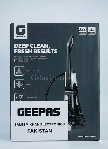 Geepas Carpet Washer Upright Cleaner Dual Tank Brush Galaxiee