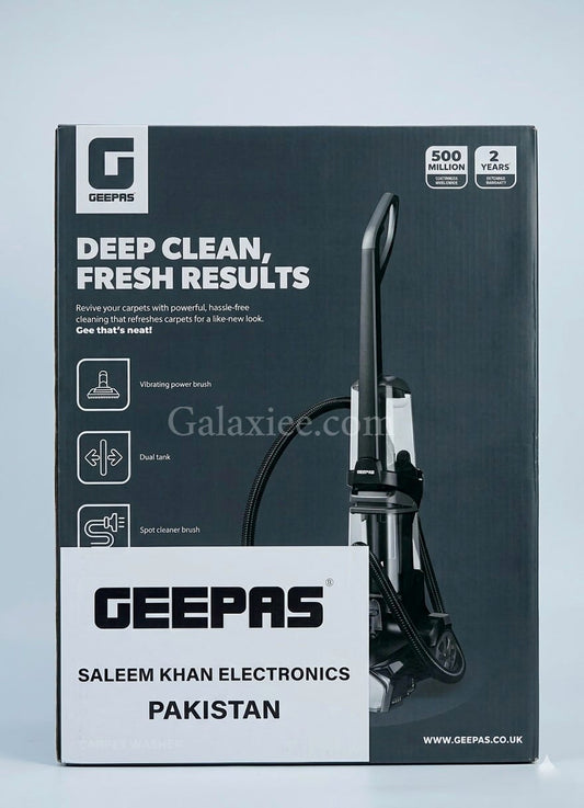 Geepas Carpet Washer Upright Cleaner Dual Tank Brush Galaxiee