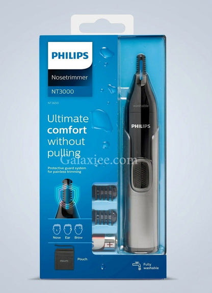 Philips NT3650 Nose Ear Trimmer Eyebrow Groomer Galaxiee
