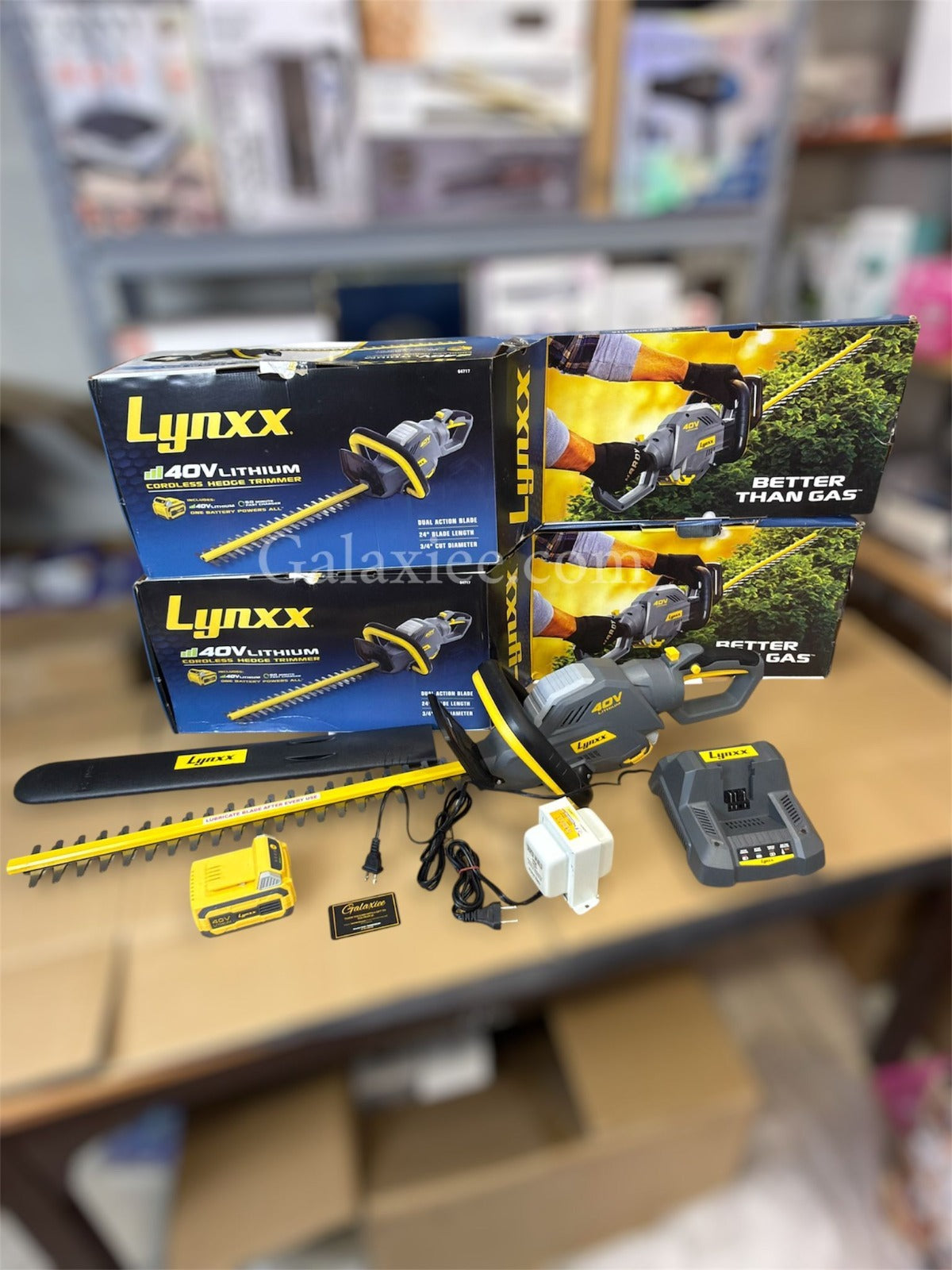 Lynxx 40V Cordless Hedge Trimmer USA Lot 24 Inch Galaxiee