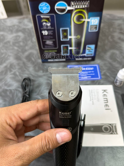 Kemei KM-691 Hair Beard Trimmer Cordless Grooming Kit Galaxiee