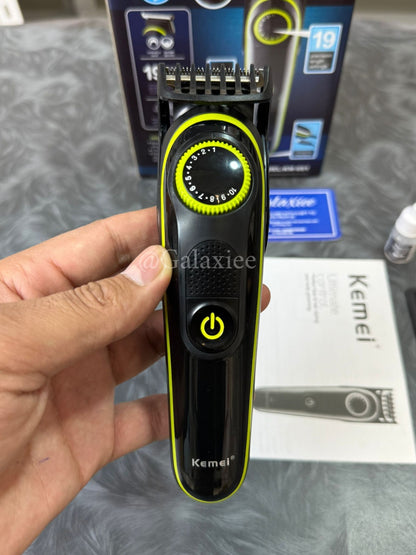 Kemei KM-691 Hair Beard Trimmer Cordless Grooming Kit Galaxiee