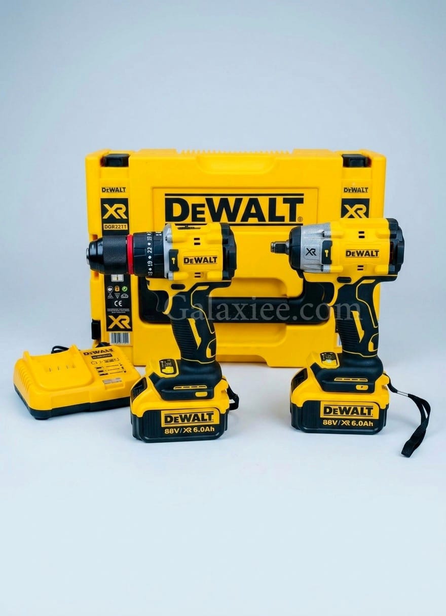 Makita 48V 2-in-1 Drill Impact Wrench Brushless Kit Galaxiee