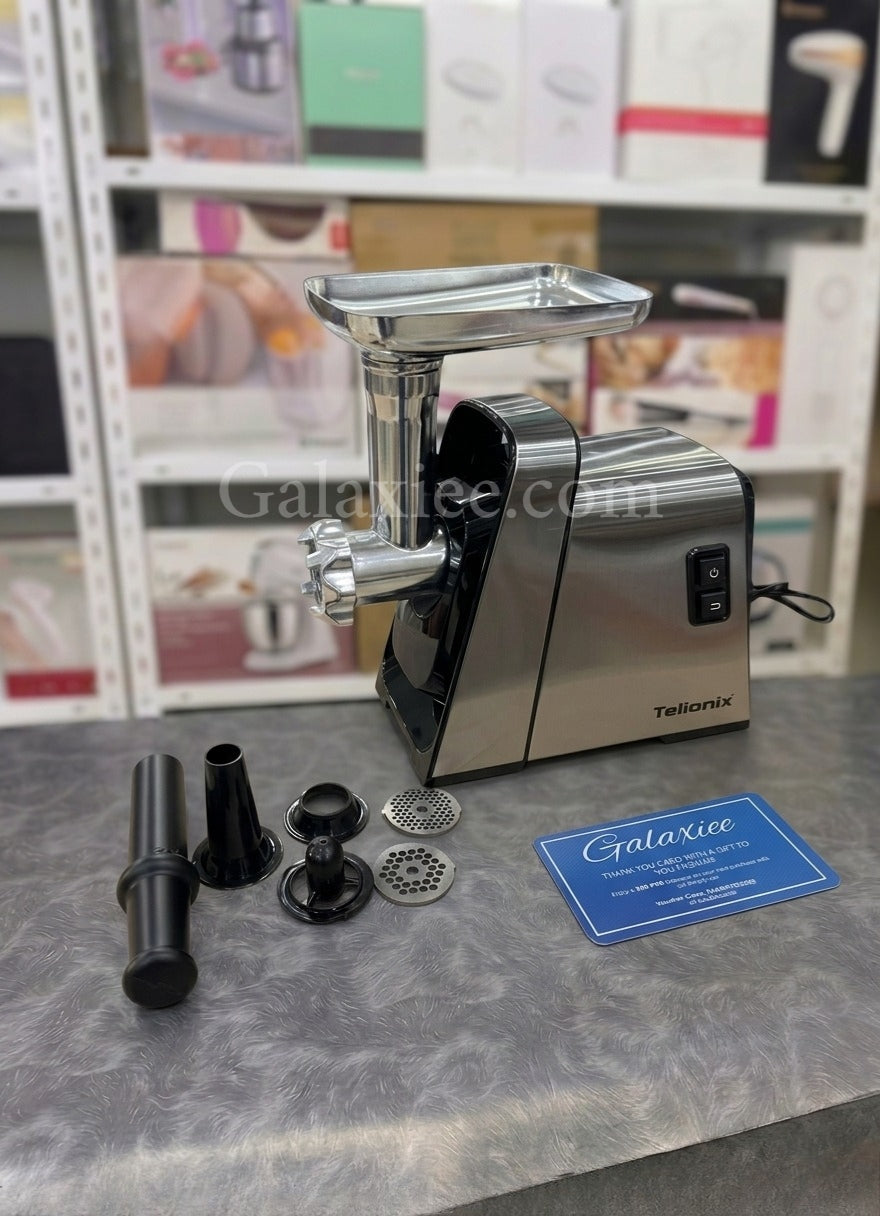 Telionix TMG3808 Meat Mincer 800W Electric Grinder Galaxiee
