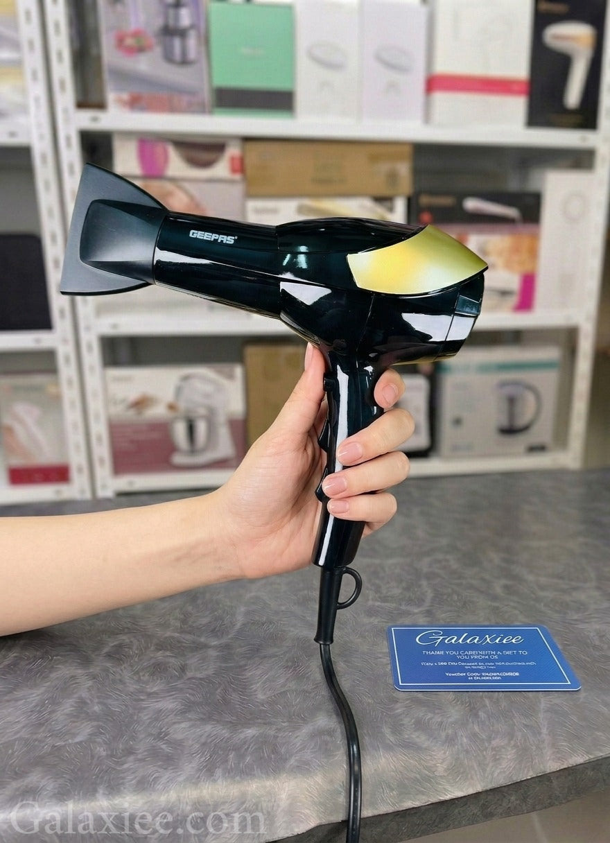 Geepas 3-in-1 Hair Styler Dryer Straightener Curler Galaxiee