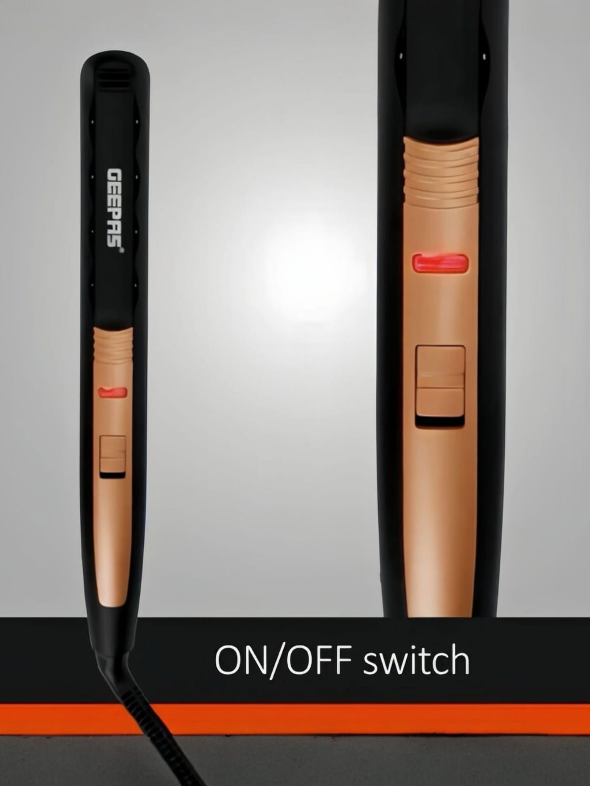 Geepas GH8723 Hair Straightener Ceramic Plates Galaxiee