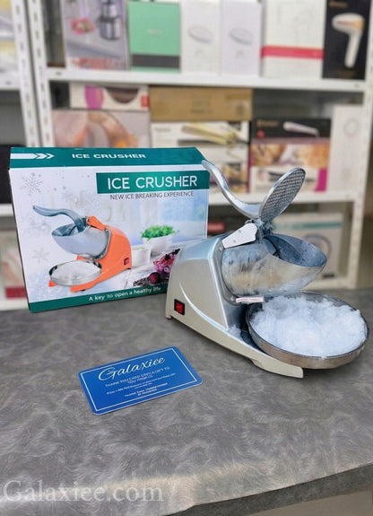 Ice Crusher 10SA Electric Ice Shaver 300W High Capacity Galaxiee