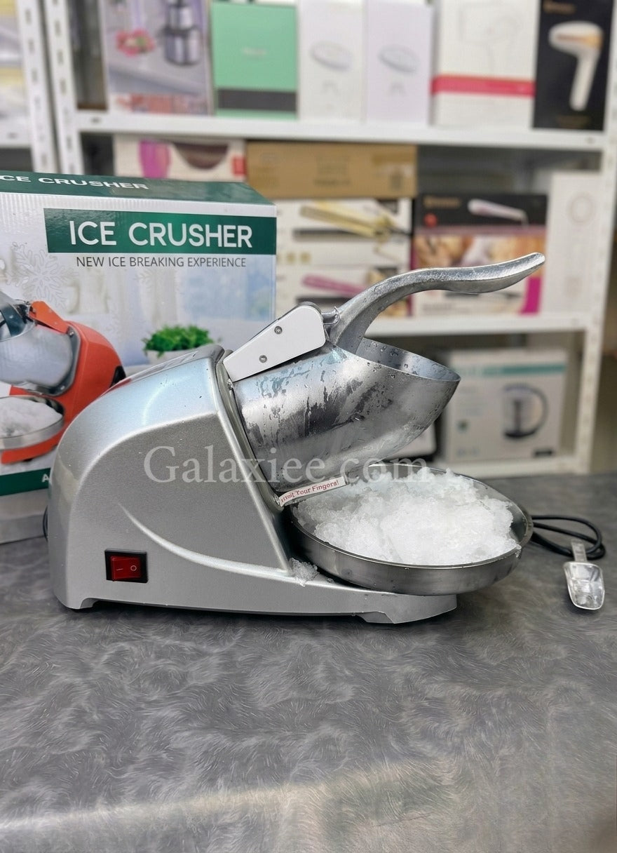 Ice Crusher 10SA Electric Ice Shaver 300W High Capacity Galaxiee