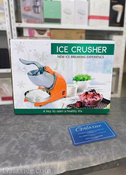 Ice Crusher 10SA Electric Ice Shaver 300W High Capacity Galaxiee