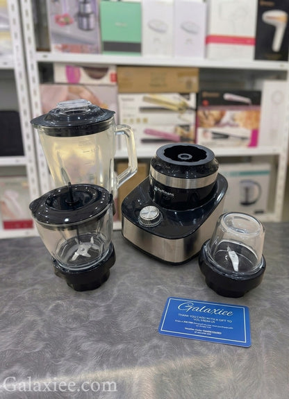 Hoffmans HM-2059 Blender 3-in-1 1000W Glass Jar Galaxiee