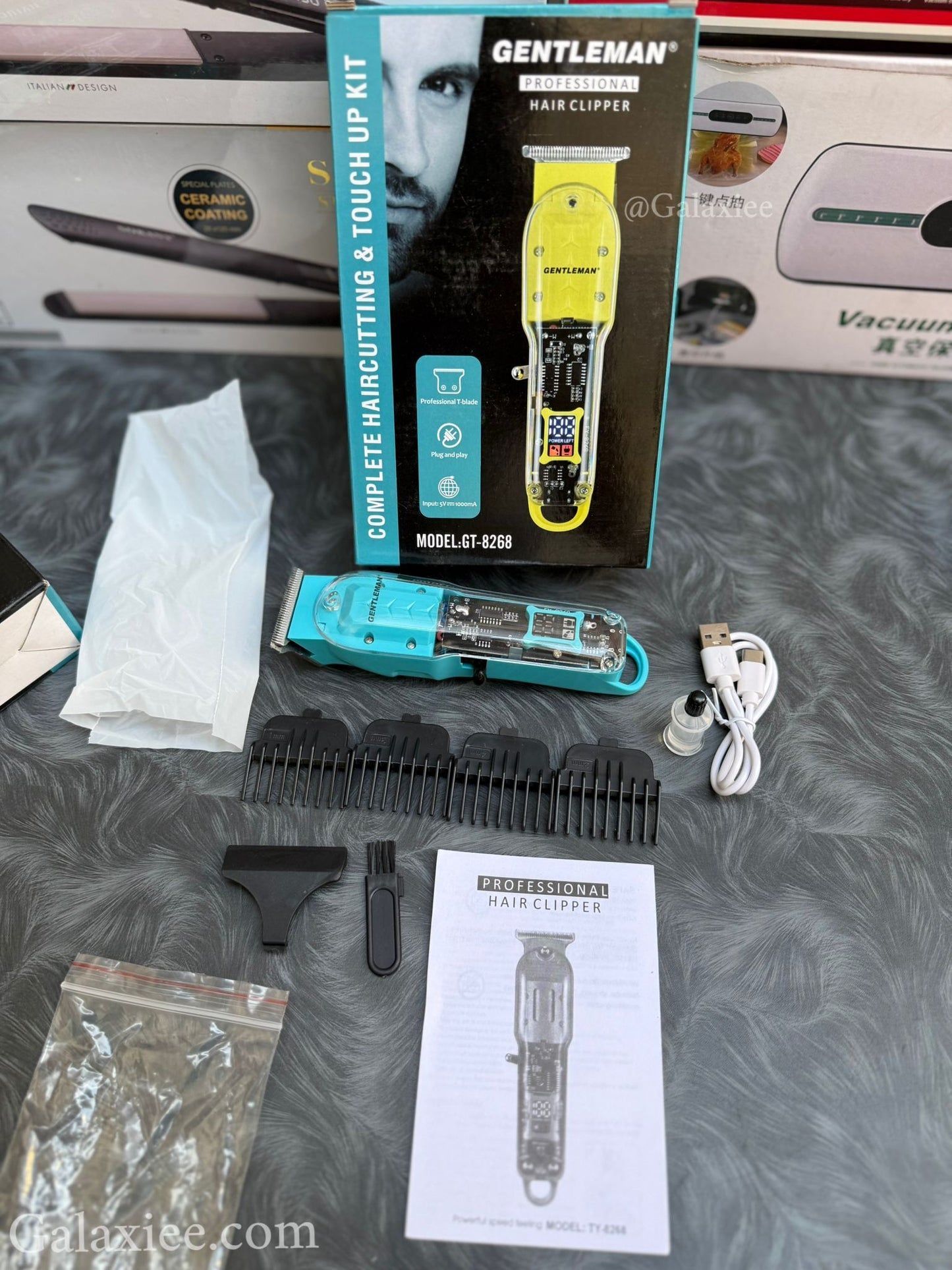 Gentleman GT-8268 Hair Clipper Digital Display Galaxiee
