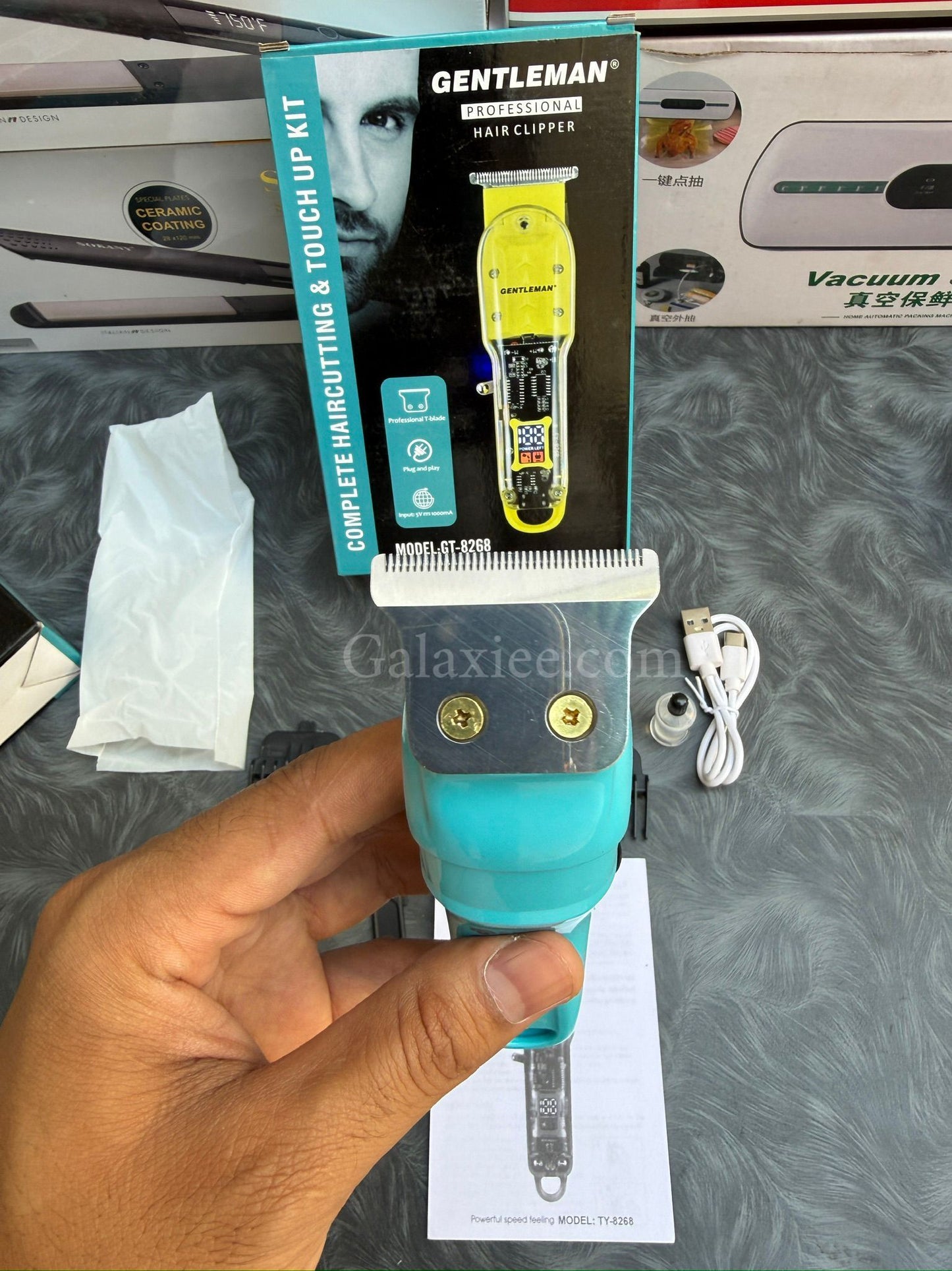 Gentleman GT-8268 Hair Clipper Digital Display Galaxiee