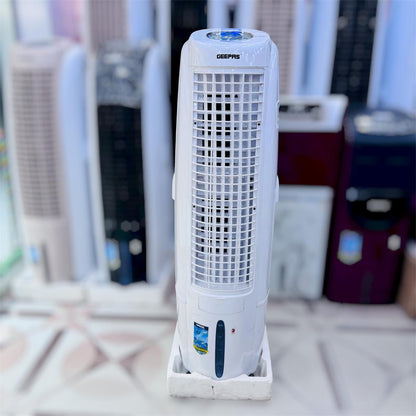 Geepas  Tower Air Cooler With Remote & LED Screen Control