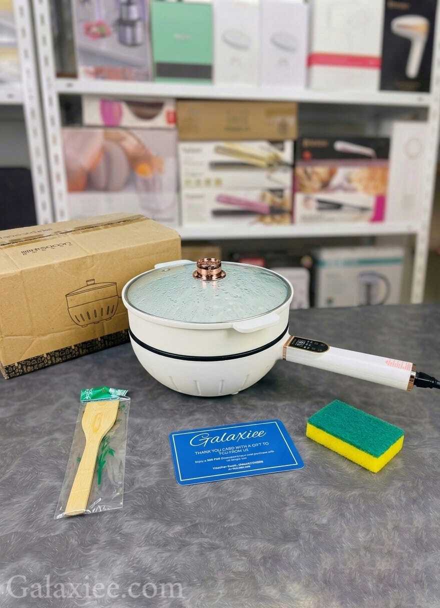 Sacon Electric Fry Pan Food Steamer Cooker Galaxiee