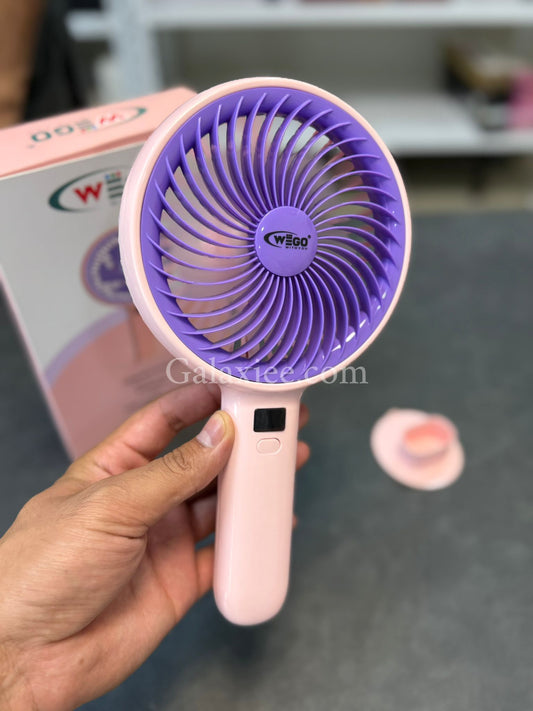 WEGO WG-9916 Mini Fan Rechargeable Portable Galaxiee