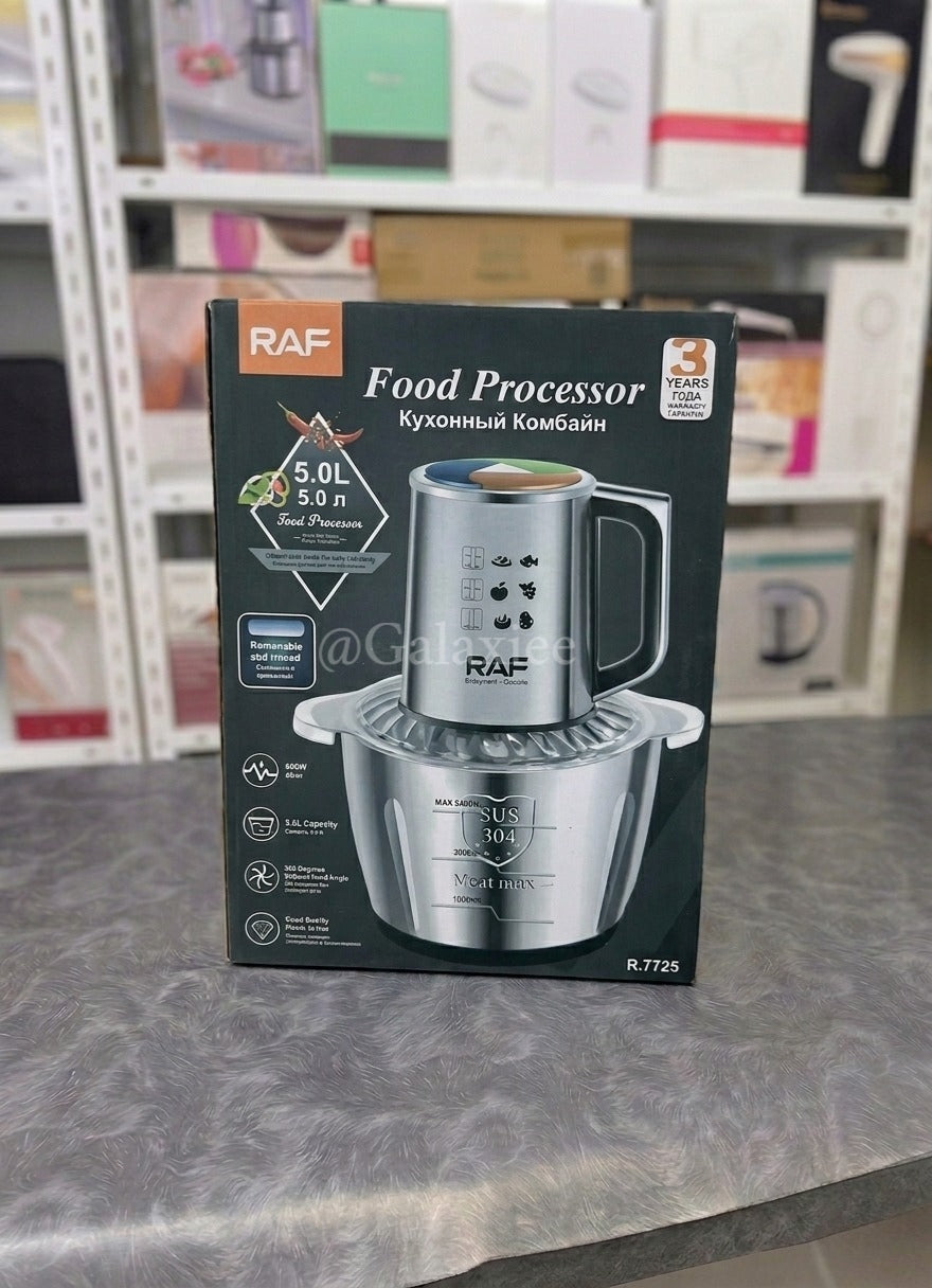 RAF R.7725 Electric Food Chopper 5L 600W Galaxiee