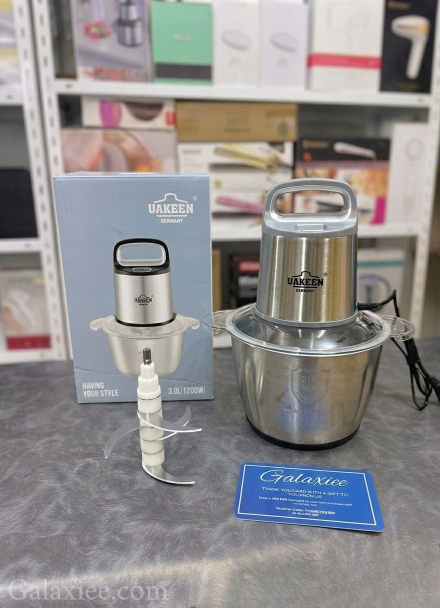Uakeen ZL-106 Food Chopper 3L 1200W Galaxiee